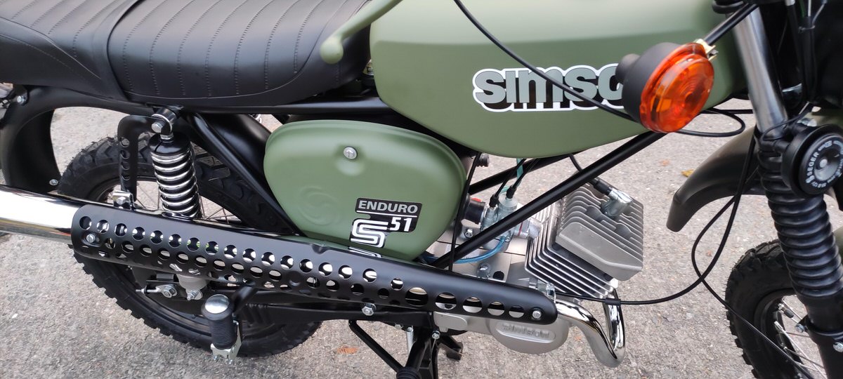 Simson S51 Enduro, NVA Look Parsiegla simson Technik, Dresden Heidenau